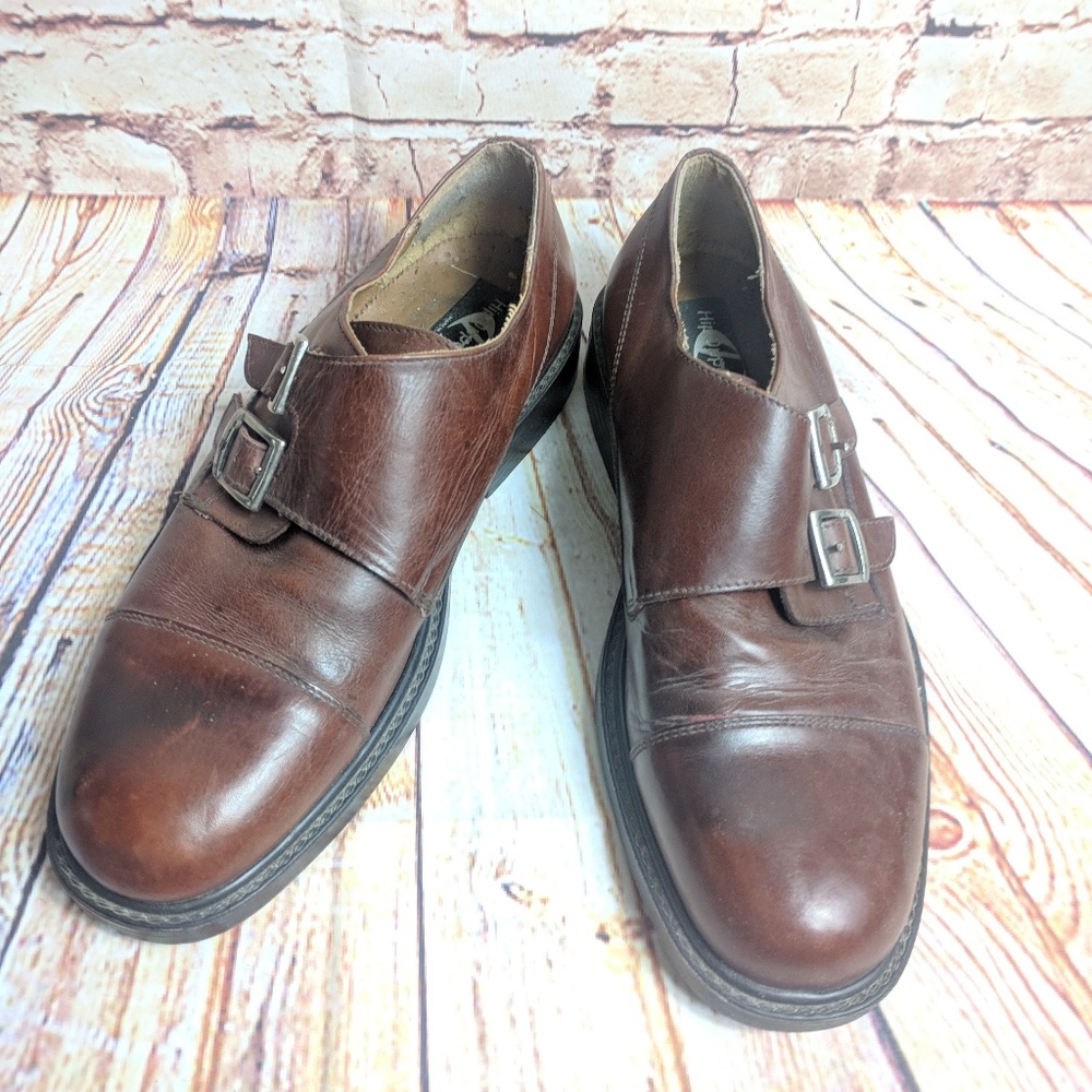 Hipoppotamus brown double monk strap